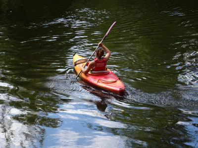 Camping Le Moulin De Surier : Canoës
