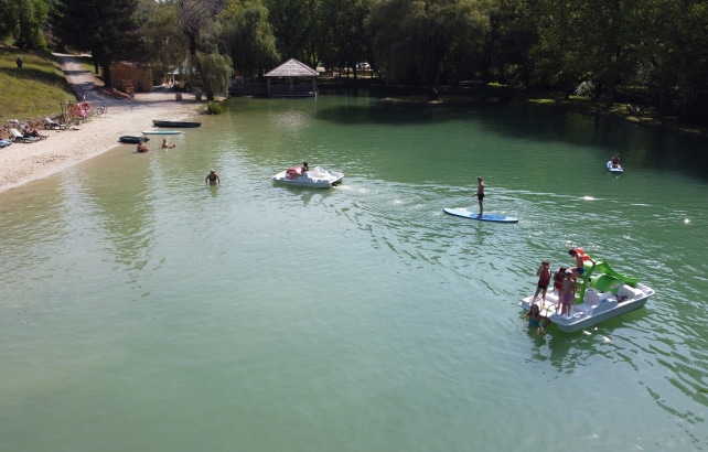 Camping Le Moulin De Surier : Lac02