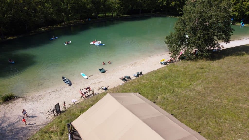 Camping Le Moulin De Surier : Vu Lac Surier Web