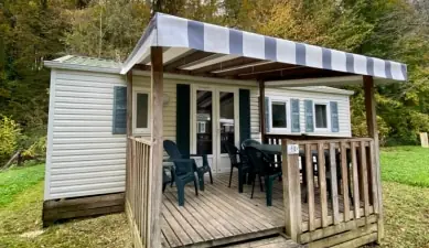 Location de mobil home au camping en Dordogne