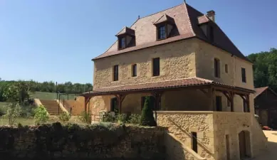 La villa de Banne, gite 10 personnes en Dordogne