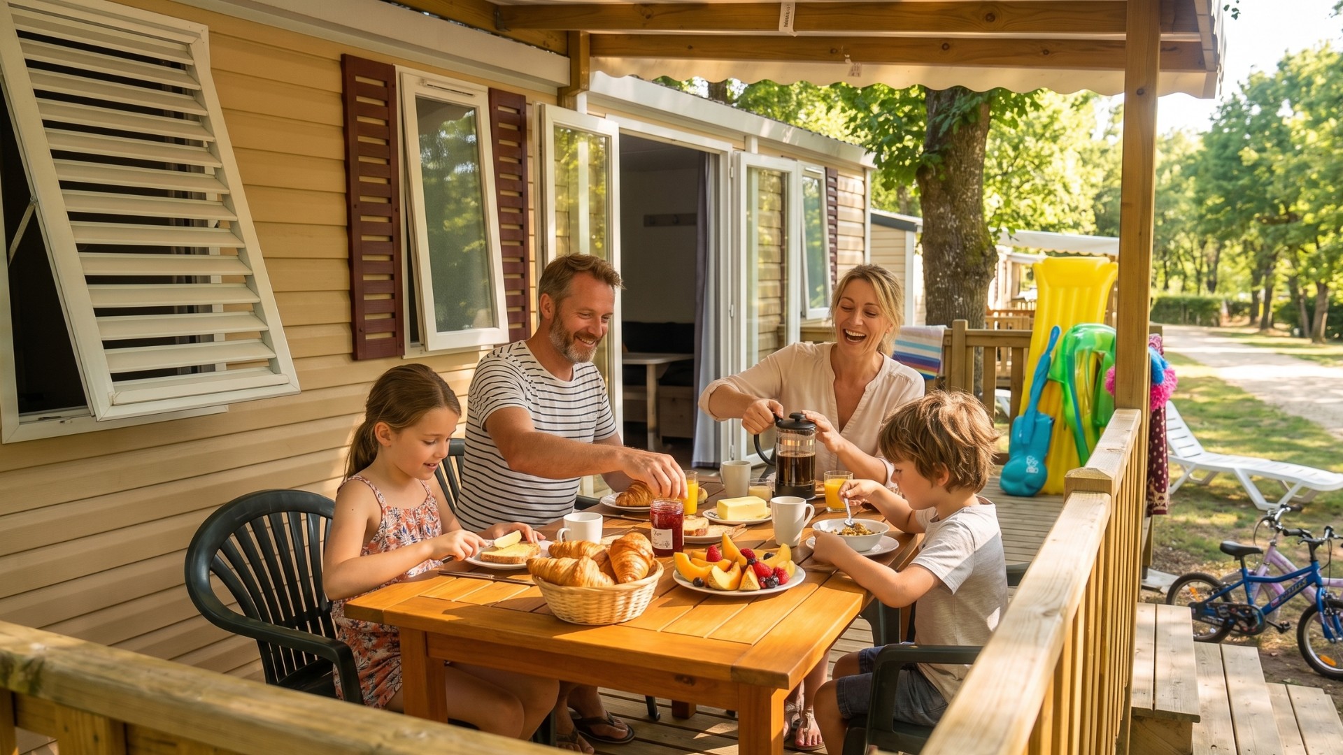 camping dordogne mobil home