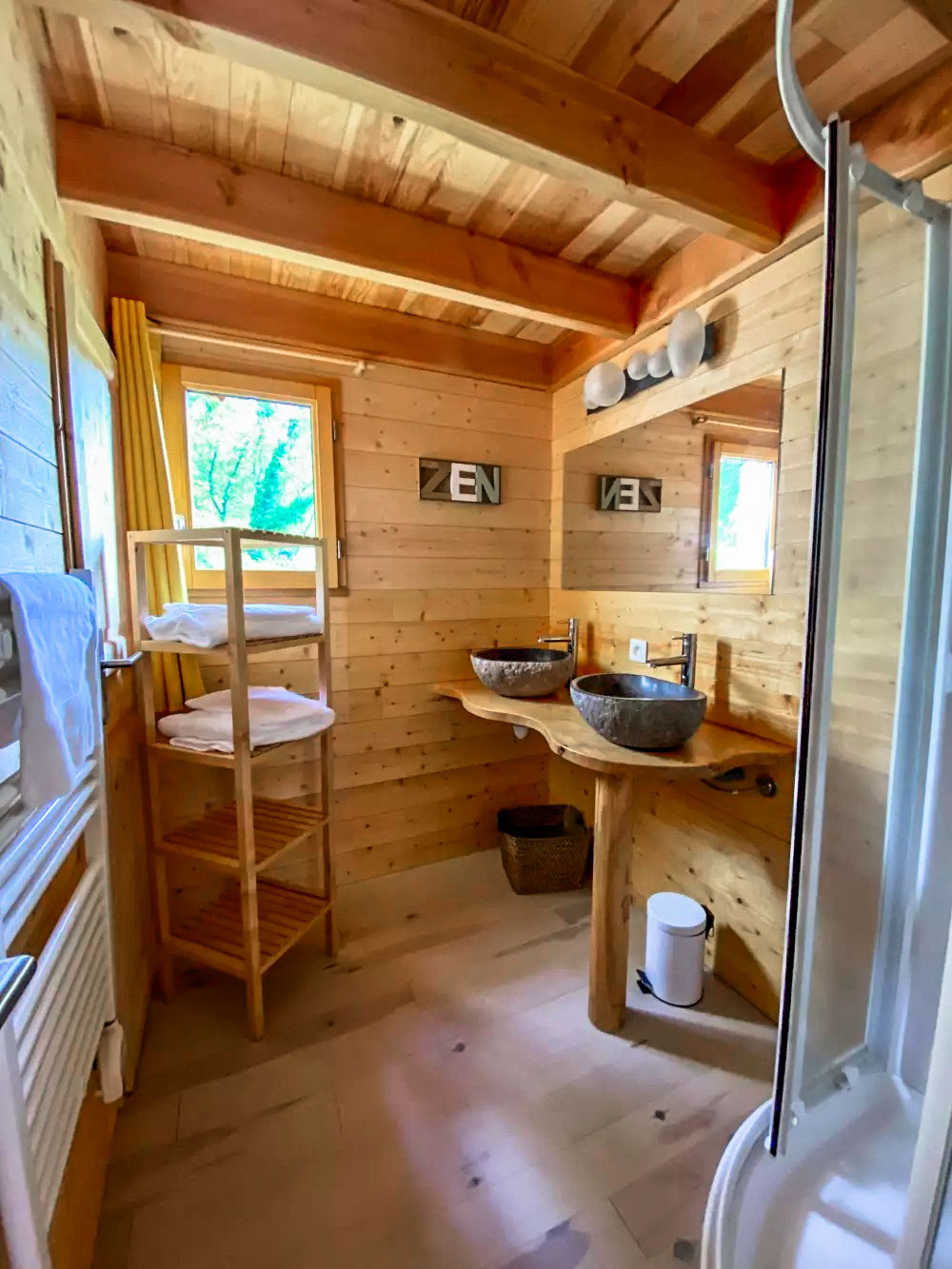 espace salle de bain camping dordogne
