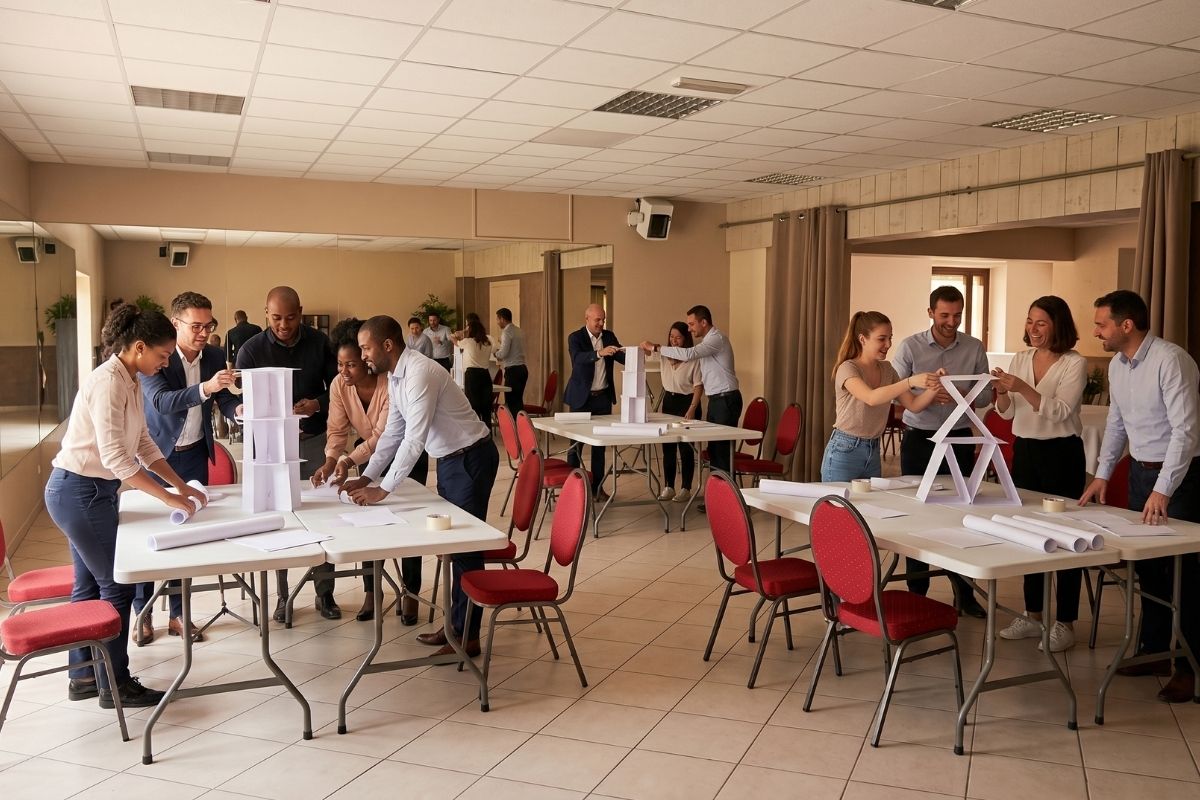 seminar and team building room rental dordogne